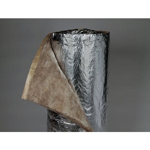 Johns Manville FSK751.5 Foil Backed Duct Insulation Wrap, R4.2, 1 1/2 X 48