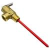 WHP WS06X22864 - BRASS LONG SHANK RELIEF VALVE FOR GE GAS TANK-TYPE WATER HEATERS - 150 PSI 210-DEGREE